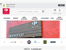 Tablet Screenshot of carrefour-la-beaujoire.com